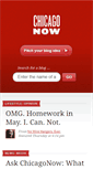 Mobile Screenshot of chicagonow.com
